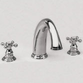890 Series Double Handle Deck Mount Roman Tub Faucet Cross Handle