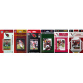 NFL 6 Different Licensed Trading Card Team Set