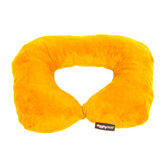 Neck Pillow in Microsuede Lemon
