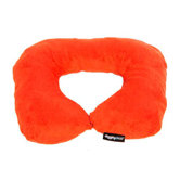 Neck Pillow in Microsuede Pumpkin