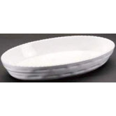 Backform oval aus Porzellan