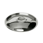 Deckel "Kapp" aus Edelstahl