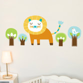 Piccolo Edgar the Lion Wall Sticker