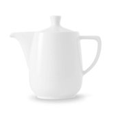 Kaffeekanne "Kannen & Kaffeefilter" aus Porzellan in Wei&szlig;