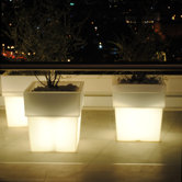 Torre Planter with Light
