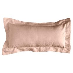 Jacquard Boudoir Pillow in Mother of Pearl