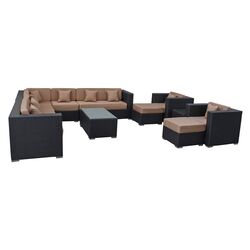 Cohesion Seating Group with Mocha Cushions