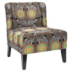 Parker Accent Chair in Brown
