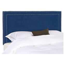 Cory Upholstered Headboard in Navy