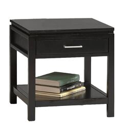 Sutton End Table in Black