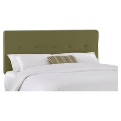 Tufted Headboard in Sage