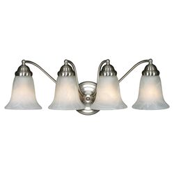 Paula 4 Light Vanity Light in Nickel