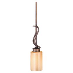 Laurie 1 Light Mini Pendant in Bronze