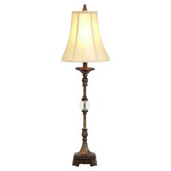 Pax Buffet Table Lamp in Antique Brown (Set of 2)