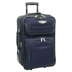 Amsterdam Carry On Suitcase in Navy