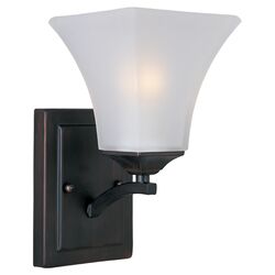 Syracuse 1 Light Wall Sconce in Oil Rubbed Bronze
