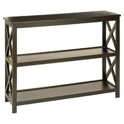 Nora Wood Console Table in Grey
