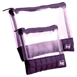 Clear View 2 Piece Envelope Set in Purple