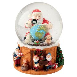 Santa Musical Snow Globe