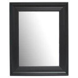 Carriage House Wall Mirror in Black