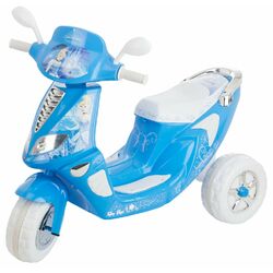 6V Cinderella Scooter in Blue