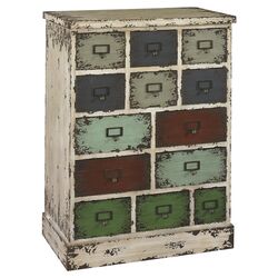 Parcel 13 Drawer Chest in Antique Cinnamon