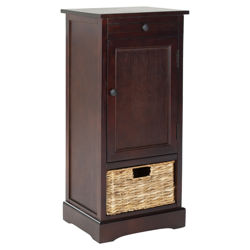 Randy Storage Unit in Dark Cherry