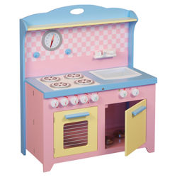 Hideaway Playtime Kitchen in Pink