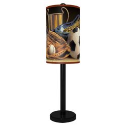 Classic Sports Table Lamp in Black