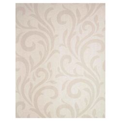 Verve Swirl Wallpaper in Tonal Creamy Taupe