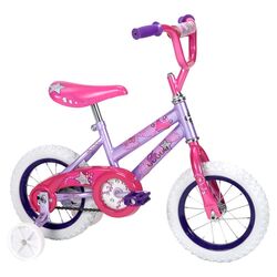Girl's So Sweet Cruiser Bike with Training Wheels in Pink