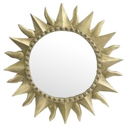 Antique Wall Mirror in Gold