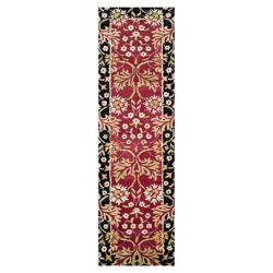 Jardin Red & Black Floral 2'3