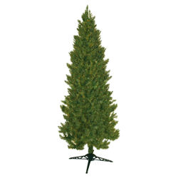 7' Green Slim Spruce Christmas Tree