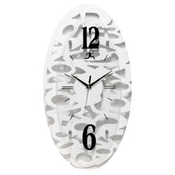 Whimsy Wall Clock in White