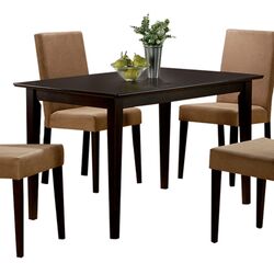 Ferndale Dining Table in Cappuccino