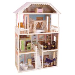 Savannah Dollhouse Set in PInk