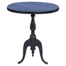 Traditional End Table in Deep Bronze Traditional End Table in Deep Bronze