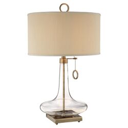 Opulence Bottle Table Lamp in Brass