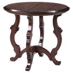 Cambridge Round End Table in Cherry