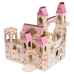 Folding Princess Castle in Pink