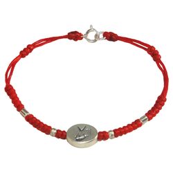 Zodiac Charm Bracelet in Red