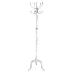 Unique and Classic Coat Rack in Silver