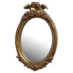 Bronville Wall Mirror in Antique Gold Leaf