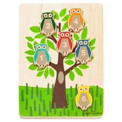 Counting Owls Wooden Puzzle