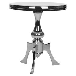 Santino Accent Coffee Table in Chrome