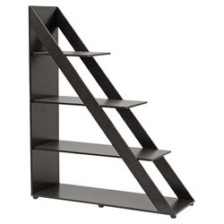 Ladder Bookcase in Brown