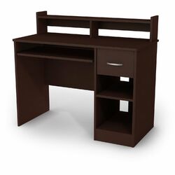 Axess Small Desk in Chocolate