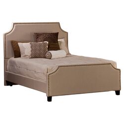 Dekland Panel Bed in Ivory