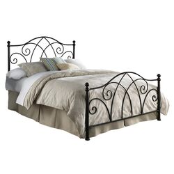 Deland Metal Bed in Brown Sparkle